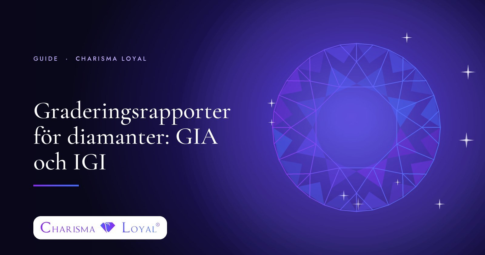 Graderingsrapporter för diamanter: GIA och IGI
