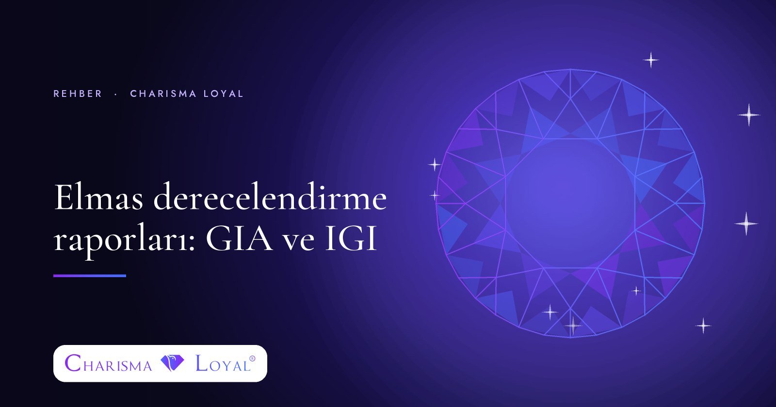 Elmas derecelendirme raporları: GIA ve IGI