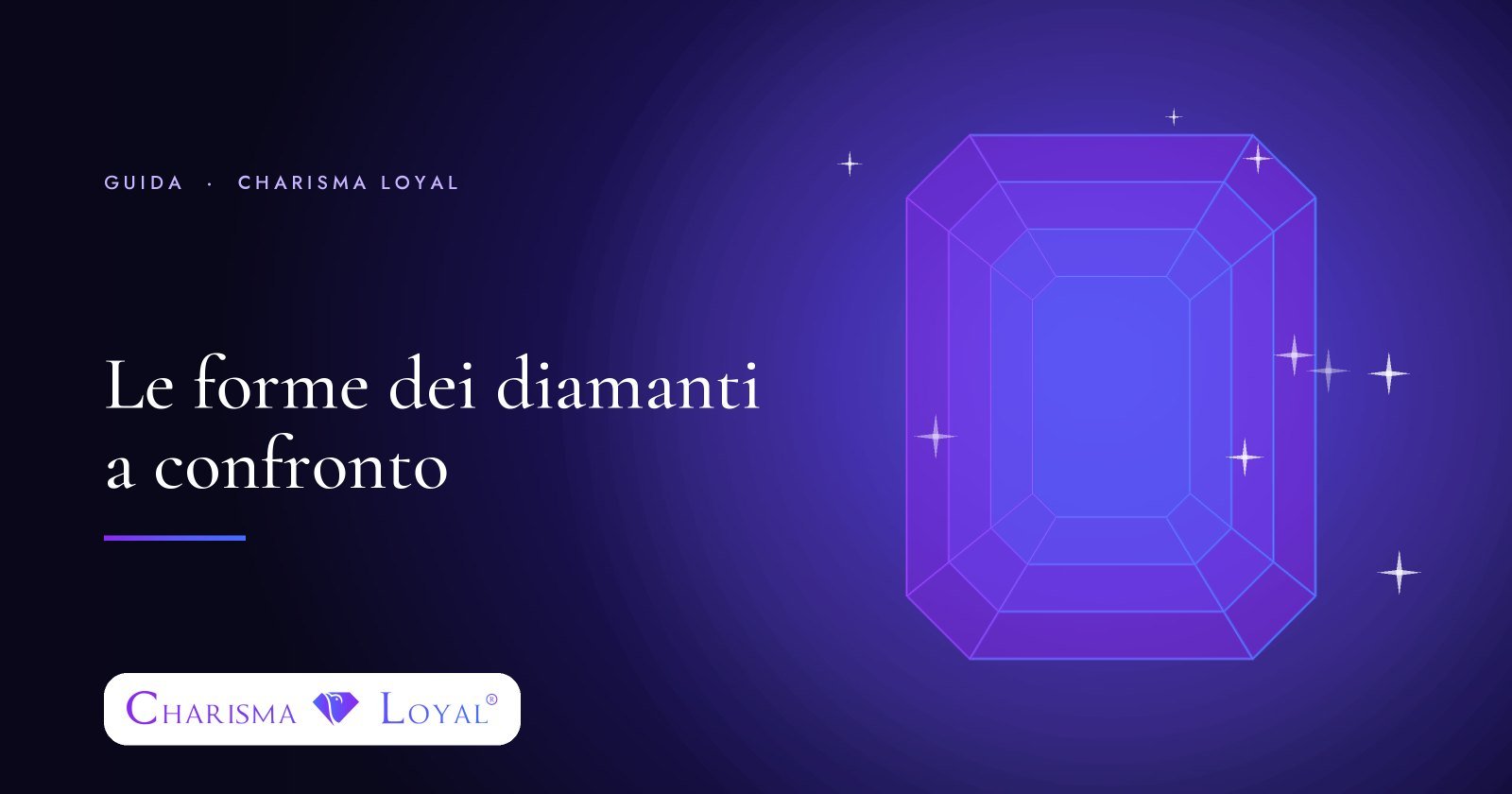 Le forme dei diamanti a confronto