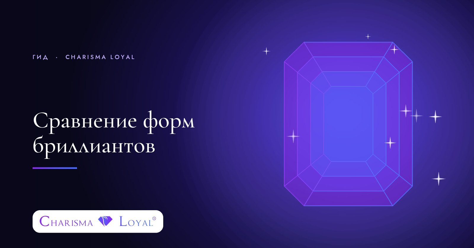 Сравнение форм бриллиантов