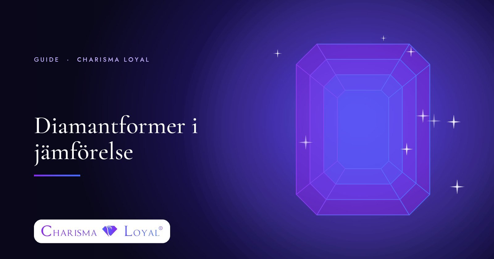 Diamantformer i jämförelse