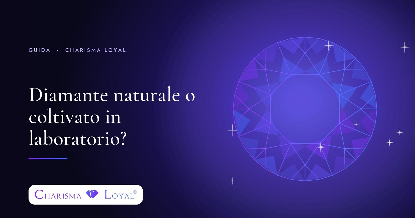 Diamante naturale o coltivato in laboratorio?