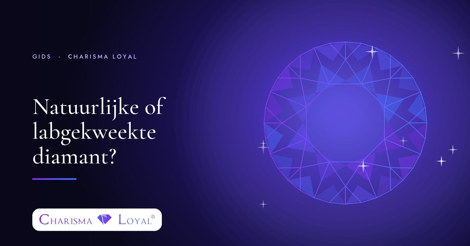 Natuurlijke of labgekweekte diamant?