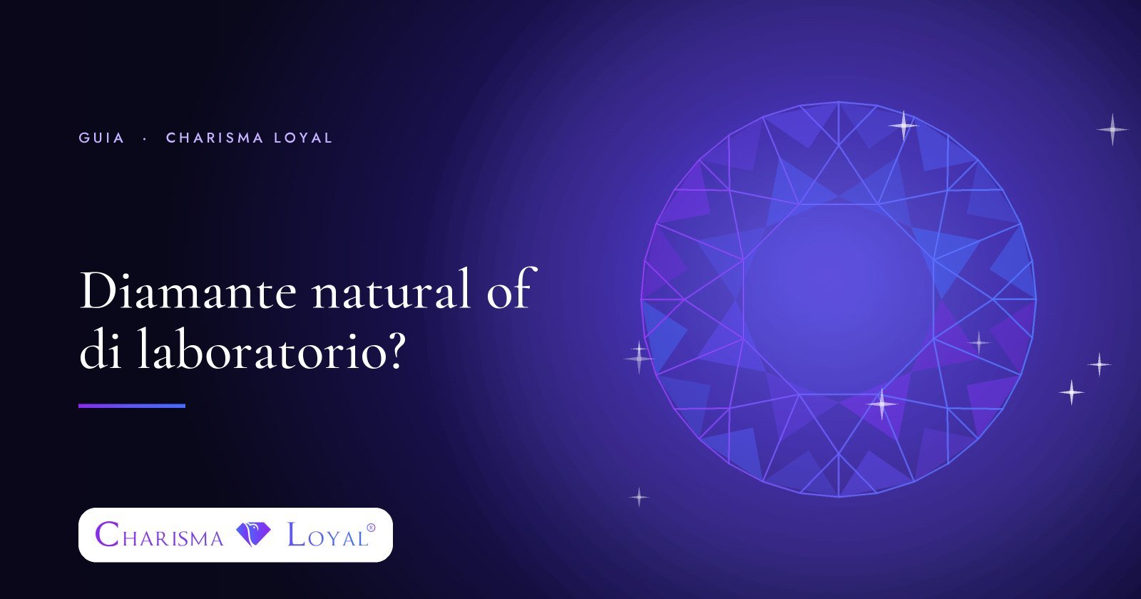 Diamante natural of di laboratorio?